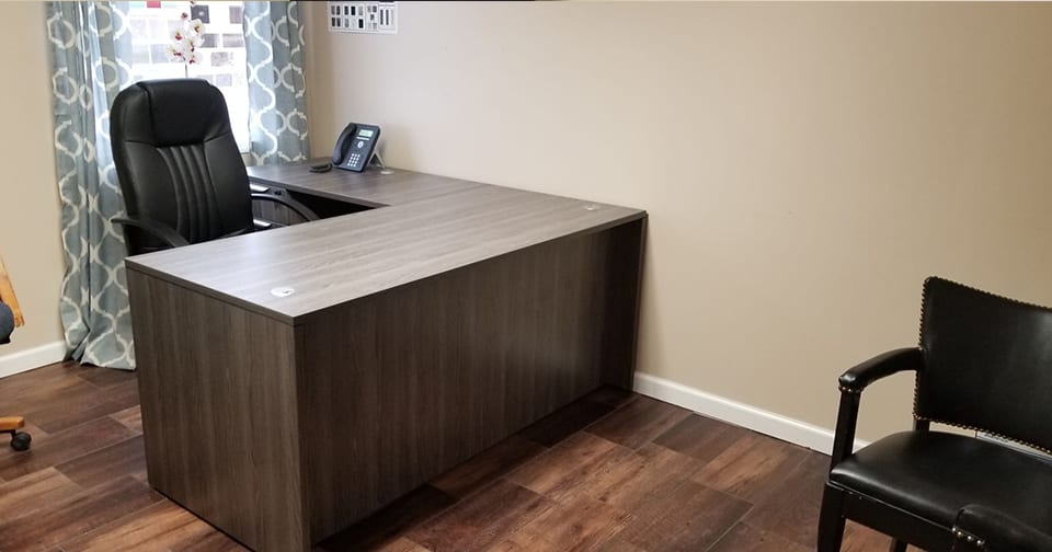 Modern Look For A Mobile Home Dealership Office Furniture